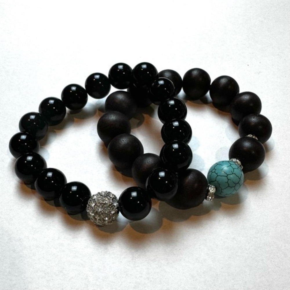 Stella & Dot Stretch Bracelets Set of 2